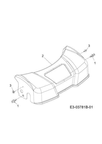 Protective guard G 55 VBX 4 in 1 Lawnmower