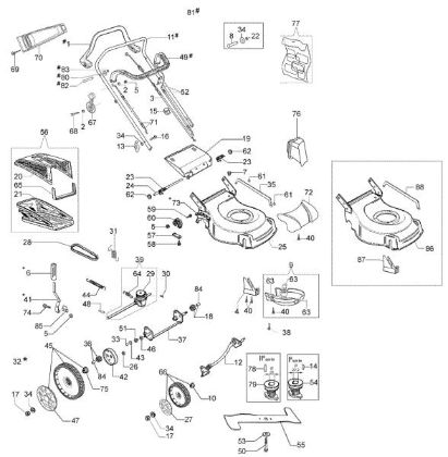 Illustrated parts list G 53 THX ALLROAD Lawnmower