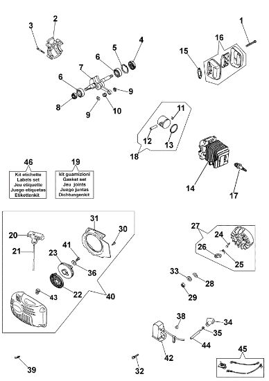 Engine 932 C Chainsaw