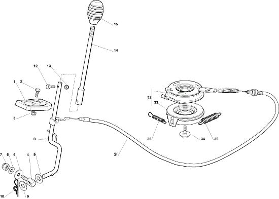 Cutting plate (1) OM 63C/6,5V Cat.2009 Garden tractor
