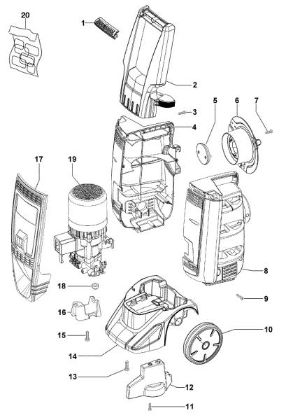 Deck PW 121 C High-pressure washer