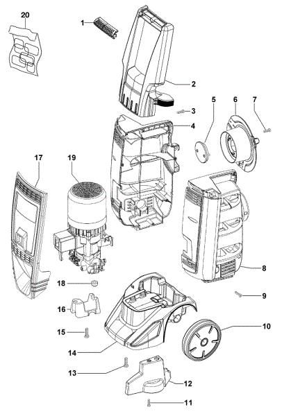 Deck PW 121 C High-pressure washer
