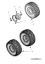 Front wheels KROSSER 92/15 H Garden tractor
