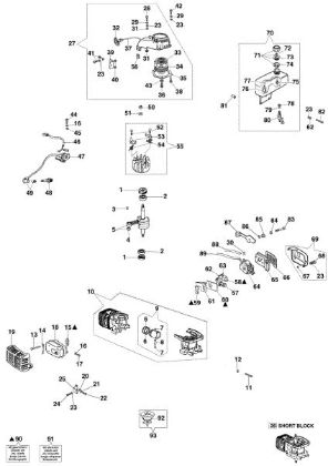 Motor assy MTL 40 Earth auger