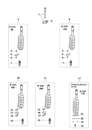 Drills MTL 40 Earth auger