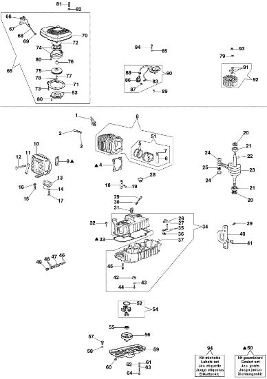 Motor assy MTL 81 R Earth auger