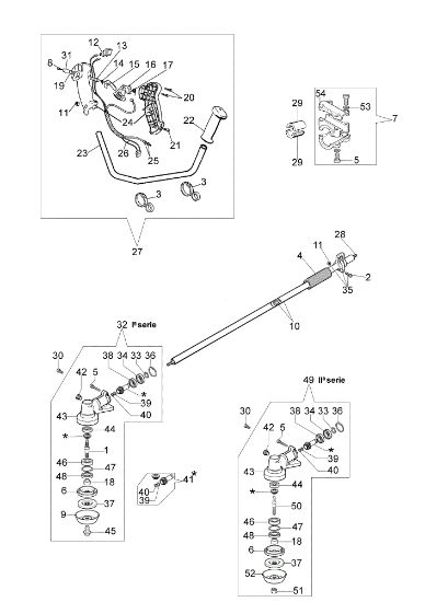 Transmission SPARTA 44 FE Brushcutter