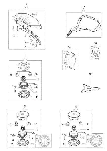 Accessories SPARTA 44 S Brushcutter