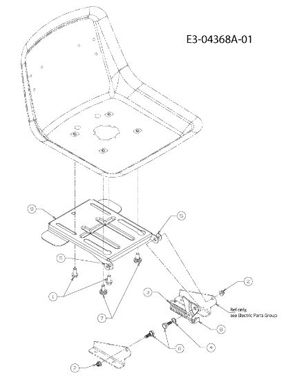 Soporte TORNADO 108/17,5 H Tractor