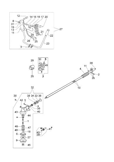 Transmission STARK 3800 T (Euro 2) Brushcutter