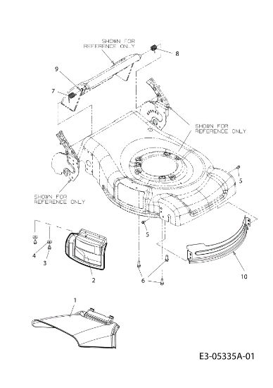Guards LR 55 VBX 4-IN-1 Cat. 2010 Lawnmower