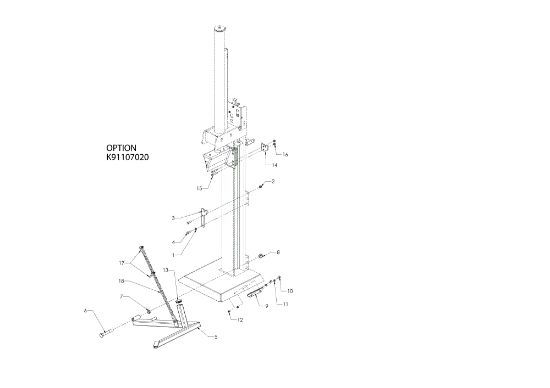 Accessories SPL 1200 PTO Logsplitter