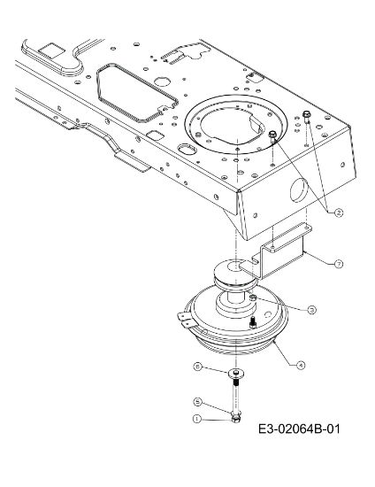 Clutch (Until SN AK239L2XXXX) KOMMAND 105/22 H Cat. 2010 Garden tractor