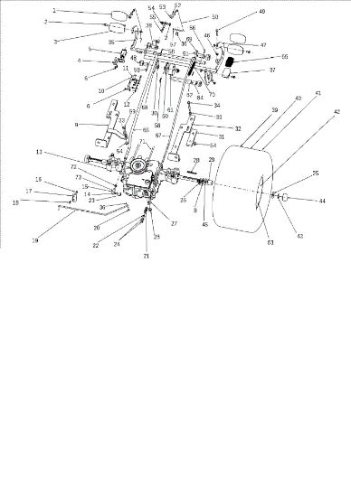 Transmission EF 106J/16H Cat.2010 Garden tractor