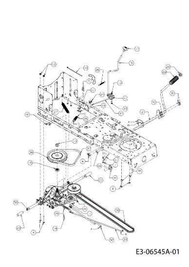 Transmission (1/2) STORM 108/15,5 T Cat.2011 Garden tractor
