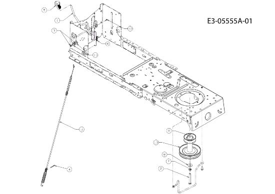 Levers STORM 108/15,5 T Cat.2011 Garden tractor