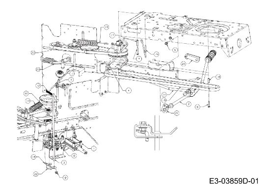 Transmission (2/3) KOMMAND 92/13 T Cat. 2012 Garden tractor