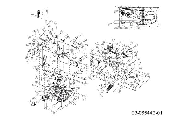 Transmission STORM 108/18,5 H Cat.2012 Garden tractor