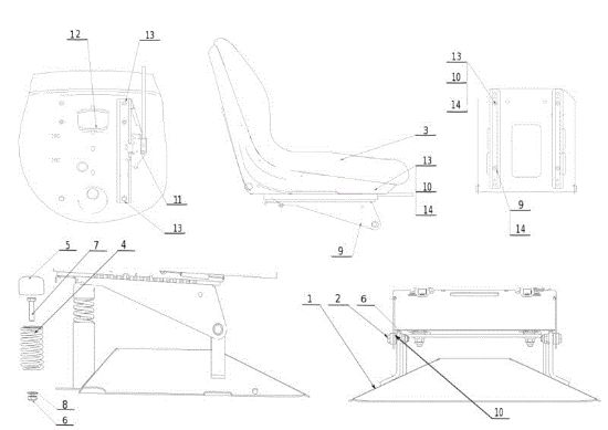 Hood (1/2) TUAREG 92 4x4 EVO Cat.2012 Garden tractor