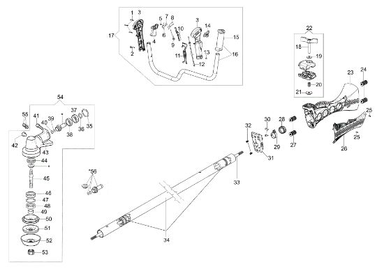 Transmission DS 4300 T Brushcutter