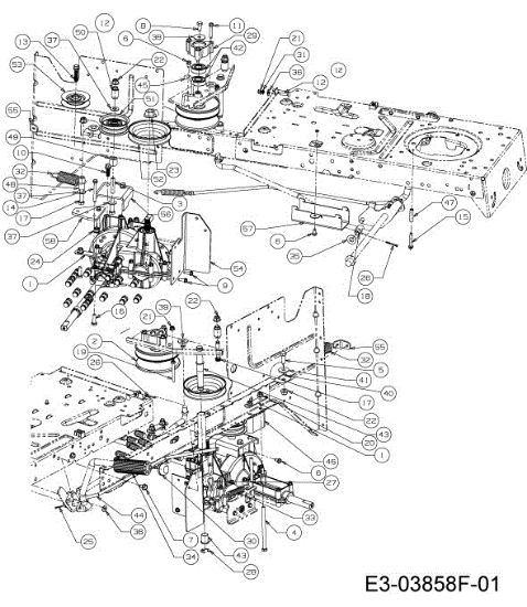 Transmission (1/3) KOMMAND 80/12,5 T Cat. 2013 Garden tractor