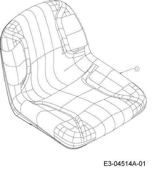 Seat KOMMAND 92/16 H PLUS Cat. 2013 Garden tractor