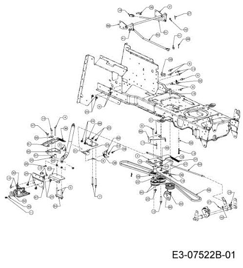Transmission (1/2) KOMMAND 92/16 H PLUS Cat. 2013 Garden tractor