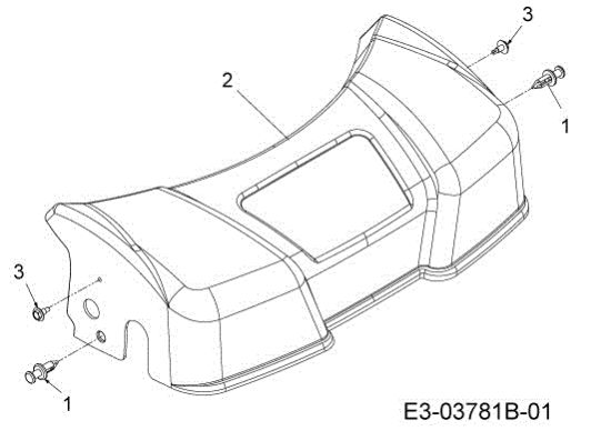 Protective guard LR 55 VBX 4-IN-1 Cat. 2013 Lawnmower