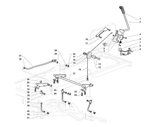 Cutting plate lifting EF 108L/18,5 H Cat. 2015 Garden tractor