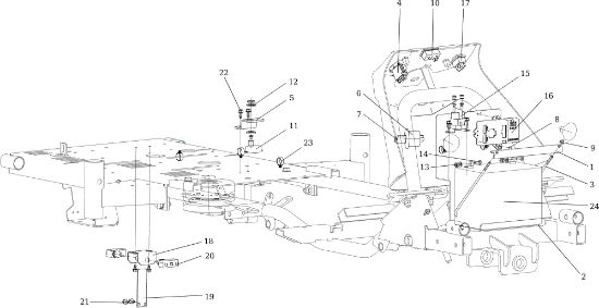 Electrical parts TUAREG 92 EVO Cat.2015 Garden tractor
