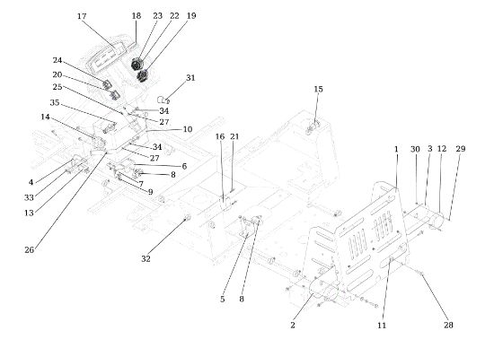 Electric diagram TONKAWA (B&S) 110 4x4 Cat. 2017 Garden tractor