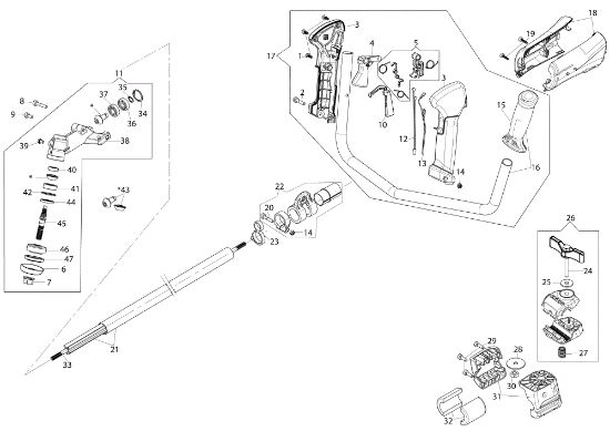 Transmission DS 2410 T Brushcutter