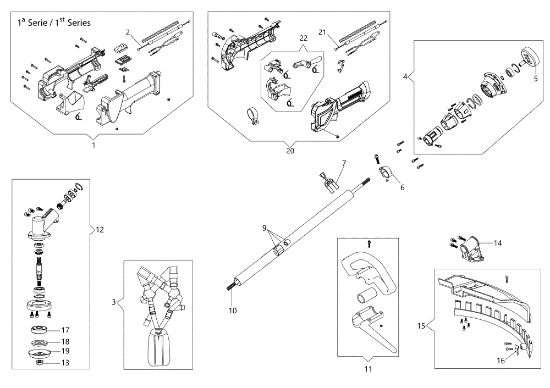 Transmission DSH 4000 S Brushcutter