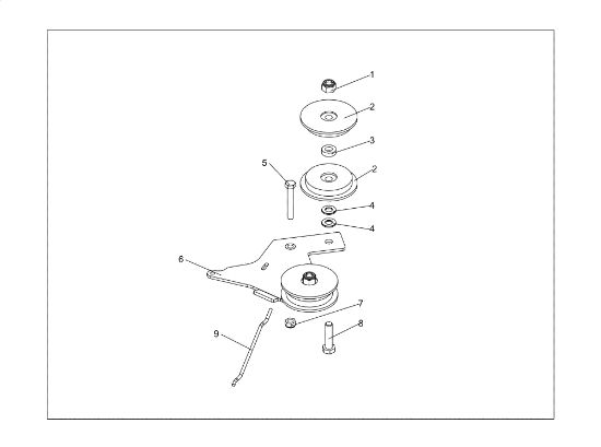 Clutch DEB 528 Bush hog mower