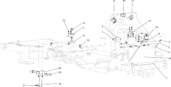 Electrical parts TUAREG 92 EVO Cat.2021 Garden tractor