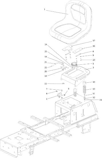 Hood (1/2) EF 106/22 HP Cat. 2022 Garden tractor