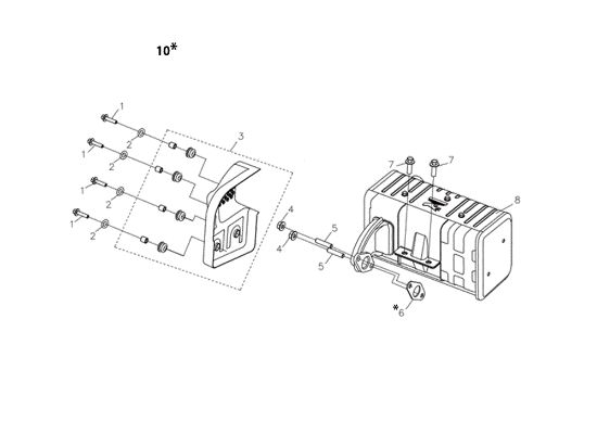 Muffler MOTORE K7000 HD - conico e cilindrico / conical and cylindrical Engine