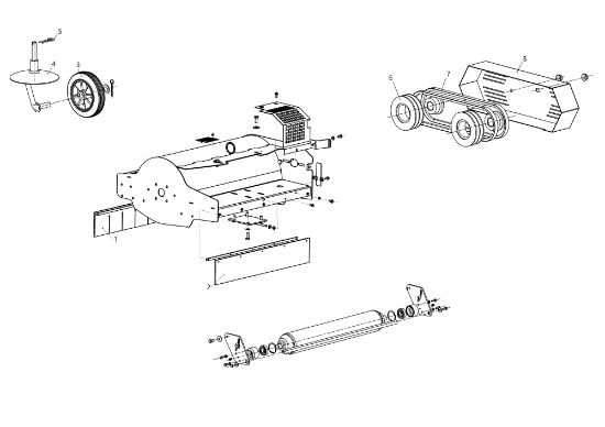Illustrated parts list 1 L0091000 Trinciasarmenti TR 650 (da 03/2017) Flail mowers