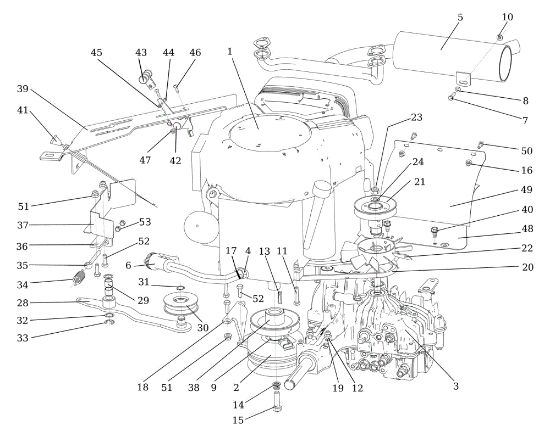 Engine TUAREG 92 EVO Cat.2023 Garden tractor
