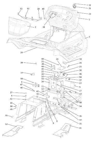 Dashboard EF 92/13H Cat.2023 Garden tractor