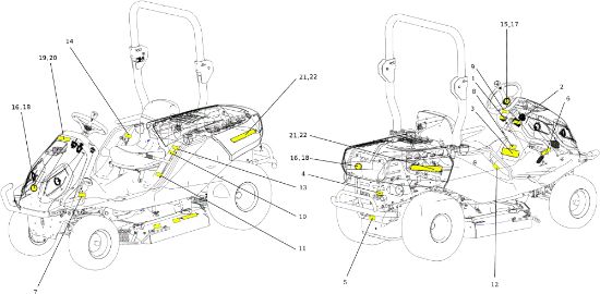 Electric diagram Tonkawa 26 (Kawasaki) Cat.2023 Garden tractor