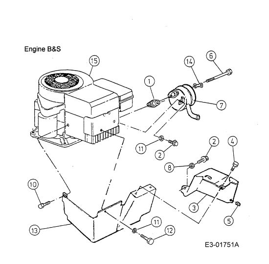 Engine FORMULA 96 M Garden tractor
