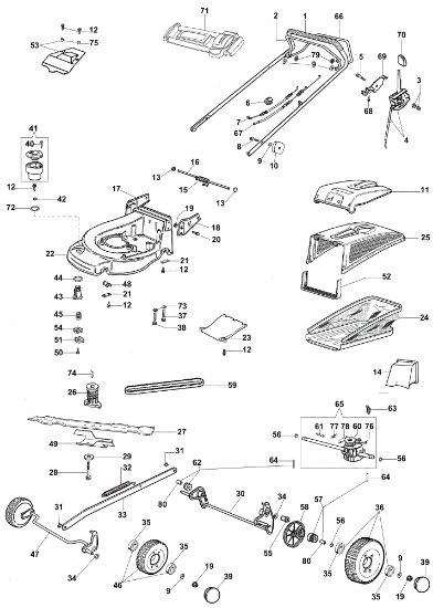 Illustrated parts list (Until May 07) AR 48 TBX Plus-Cut Lawnmower