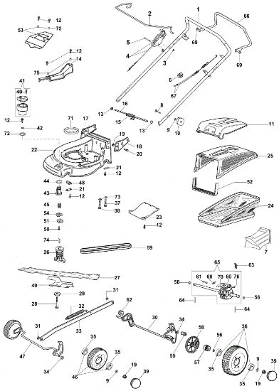 Illustrated parts list (Until May 07) AR 53 TBXM Plus-Cut Lawnmower