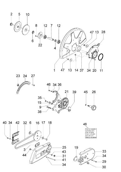 Arm 14 TT 183 Power cutter
