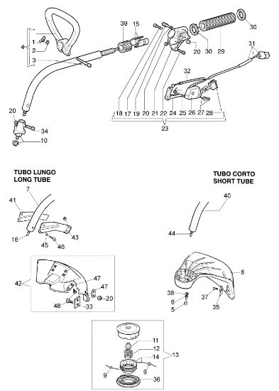 Transmission 8200 Brushcutter