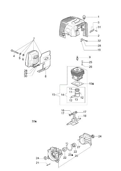 Engine STARK 42 Brushcutter