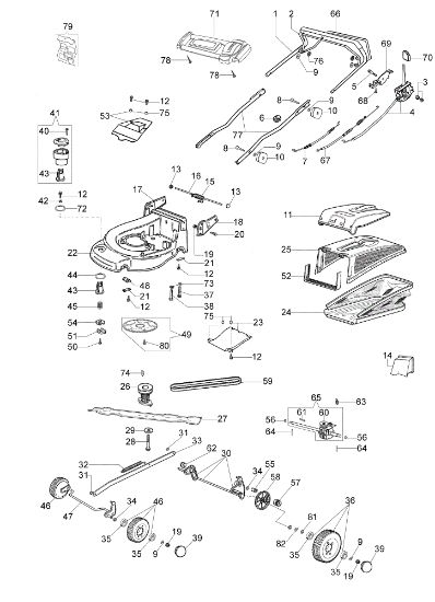 Illustrated parts list (From June 07) AR 44 TBX Plus-Cut Lawnmower