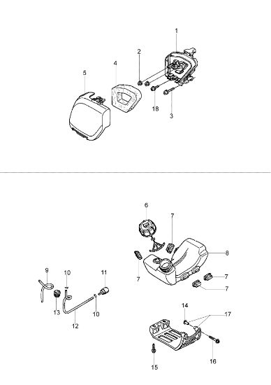 Tank DS 3600 4S Brushcutter