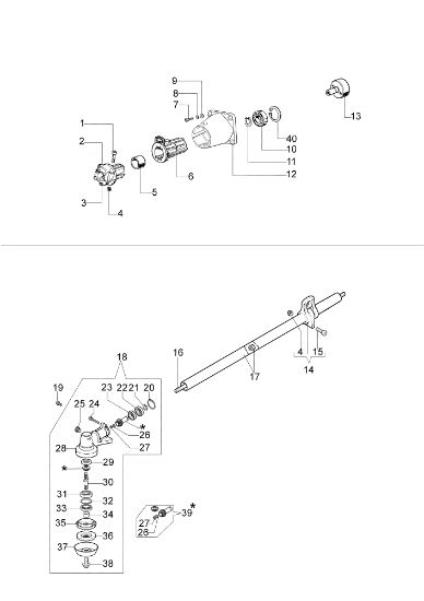 Transmission DS 3600 4S Brushcutter